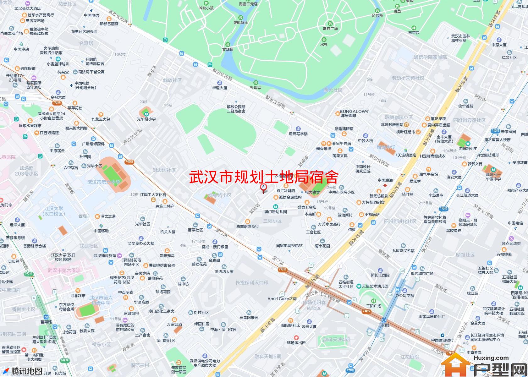 规划土地局宿舍小区 - 户型网