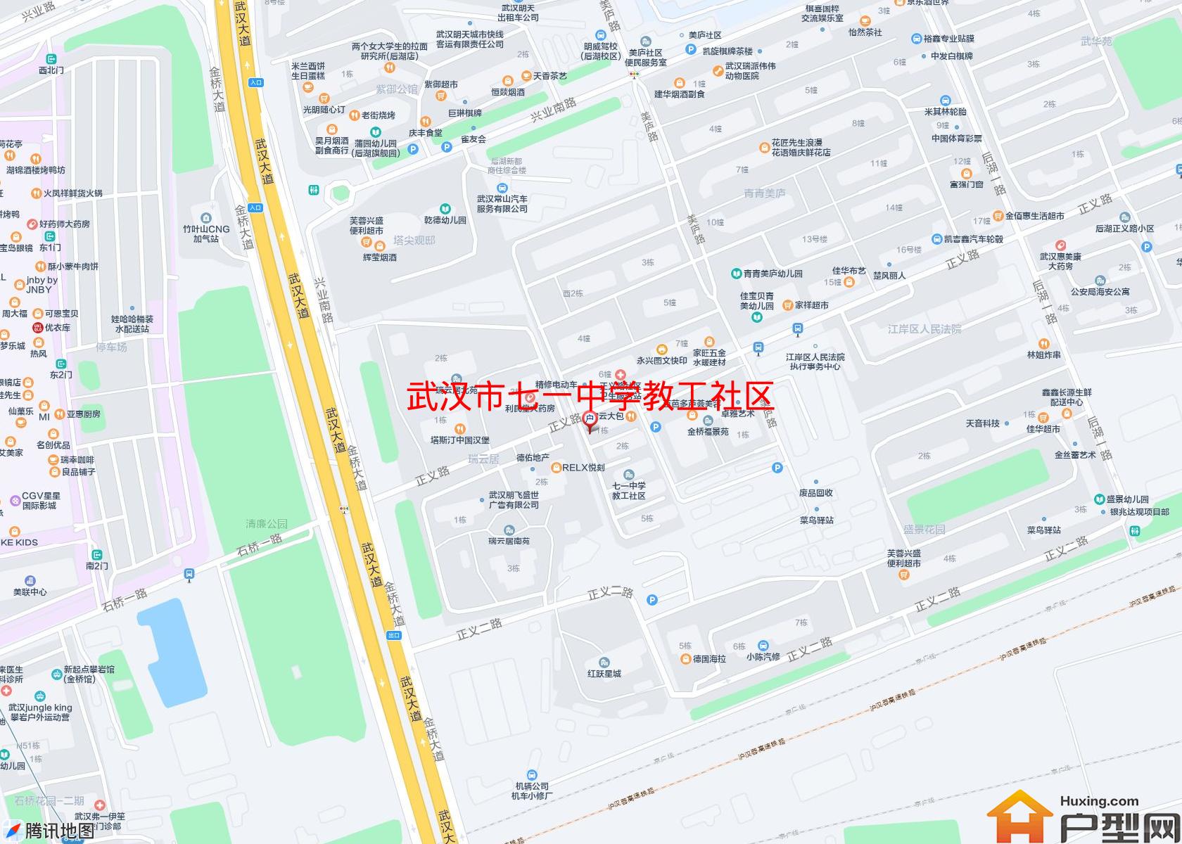 七一中学教工社区小区 - 户型网