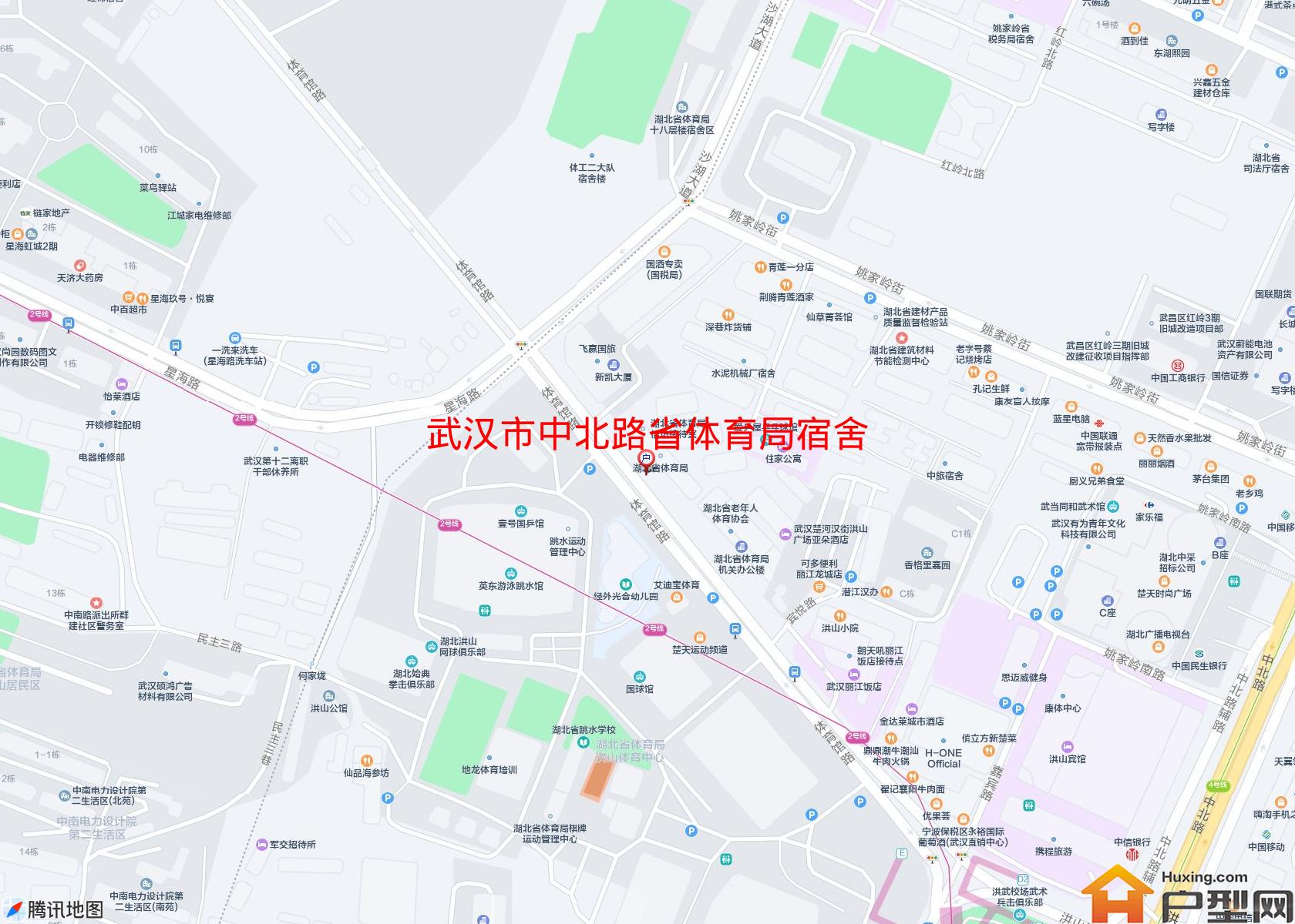 中北路省体育局宿舍小区 - 户型网