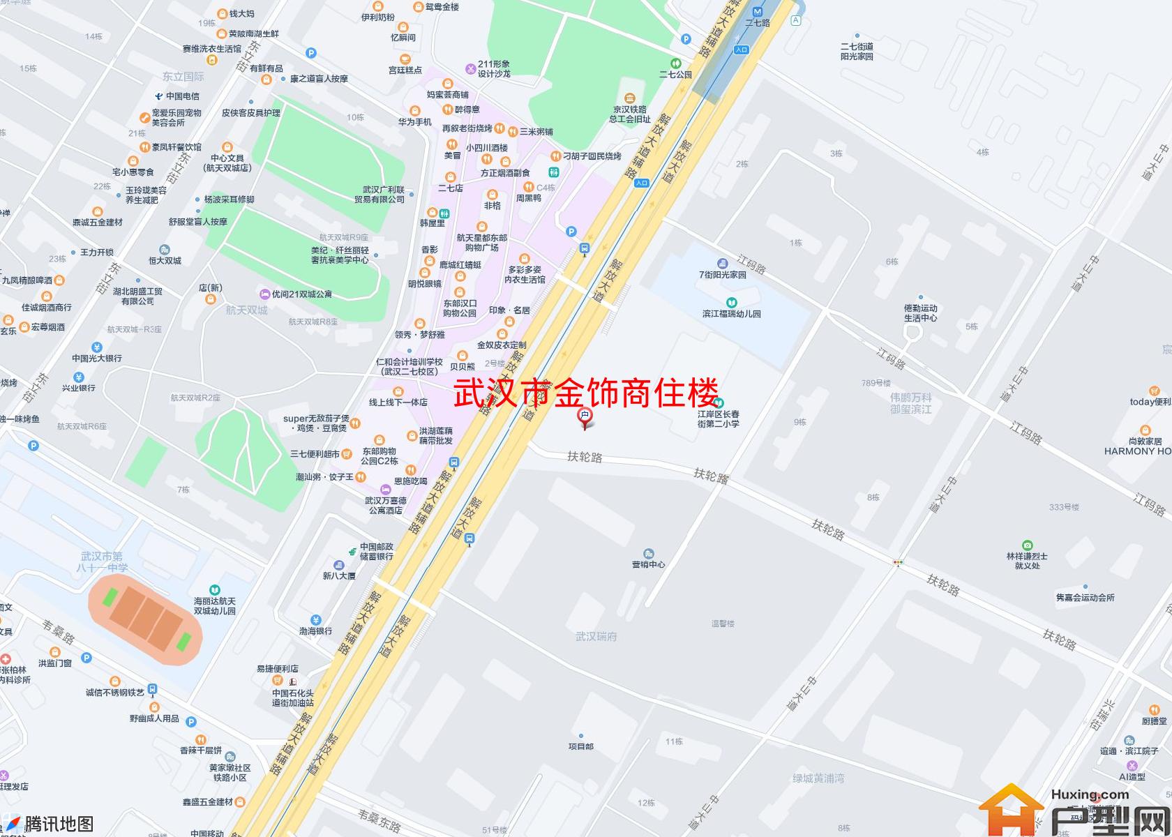 金饰商住楼小区 - 户型网