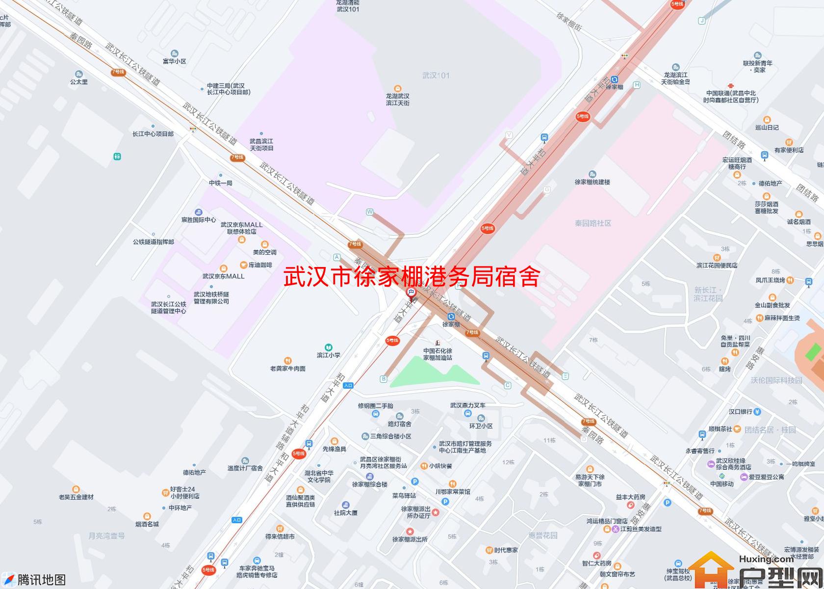 徐家棚港务局宿舍小区 - 户型网