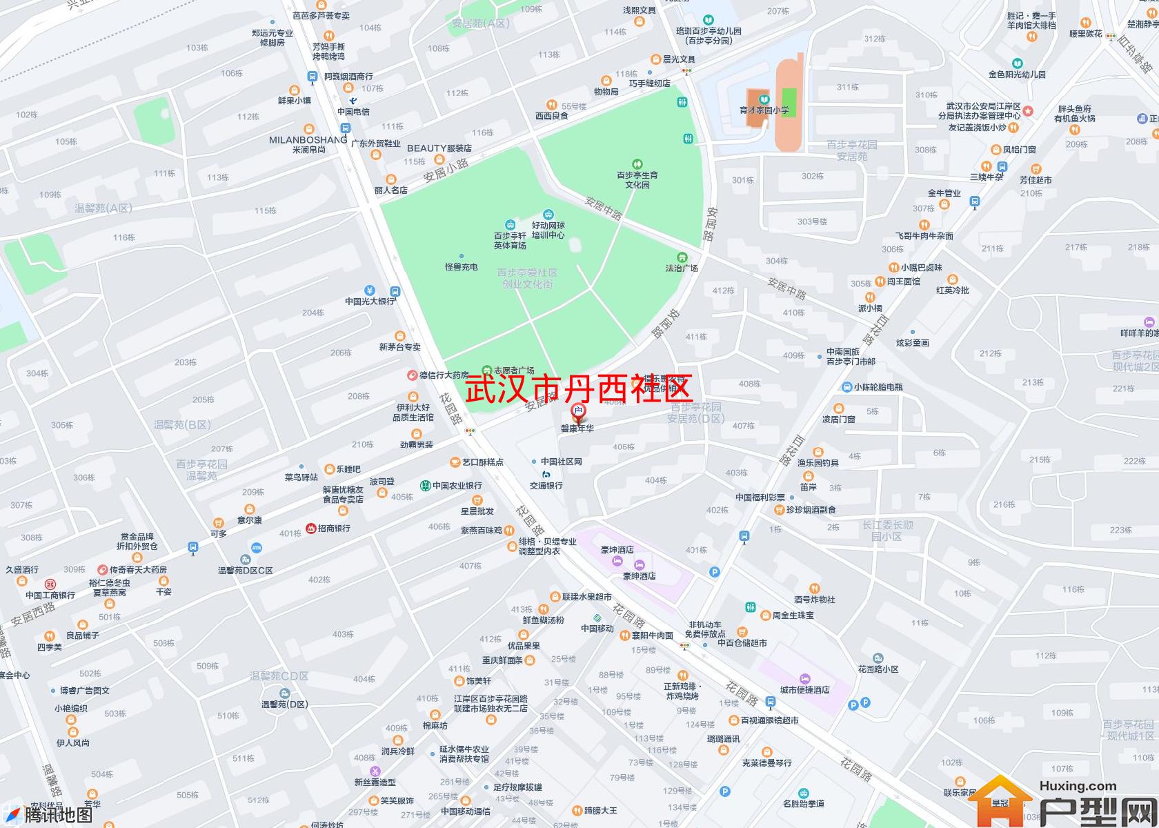 丹西社区小区 - 户型网