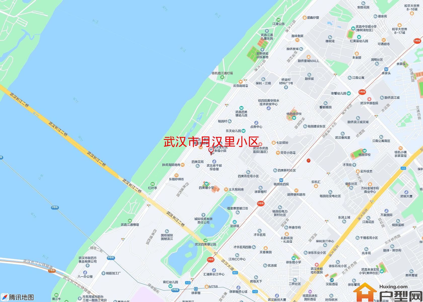 月汉里小区小区 - 户型网