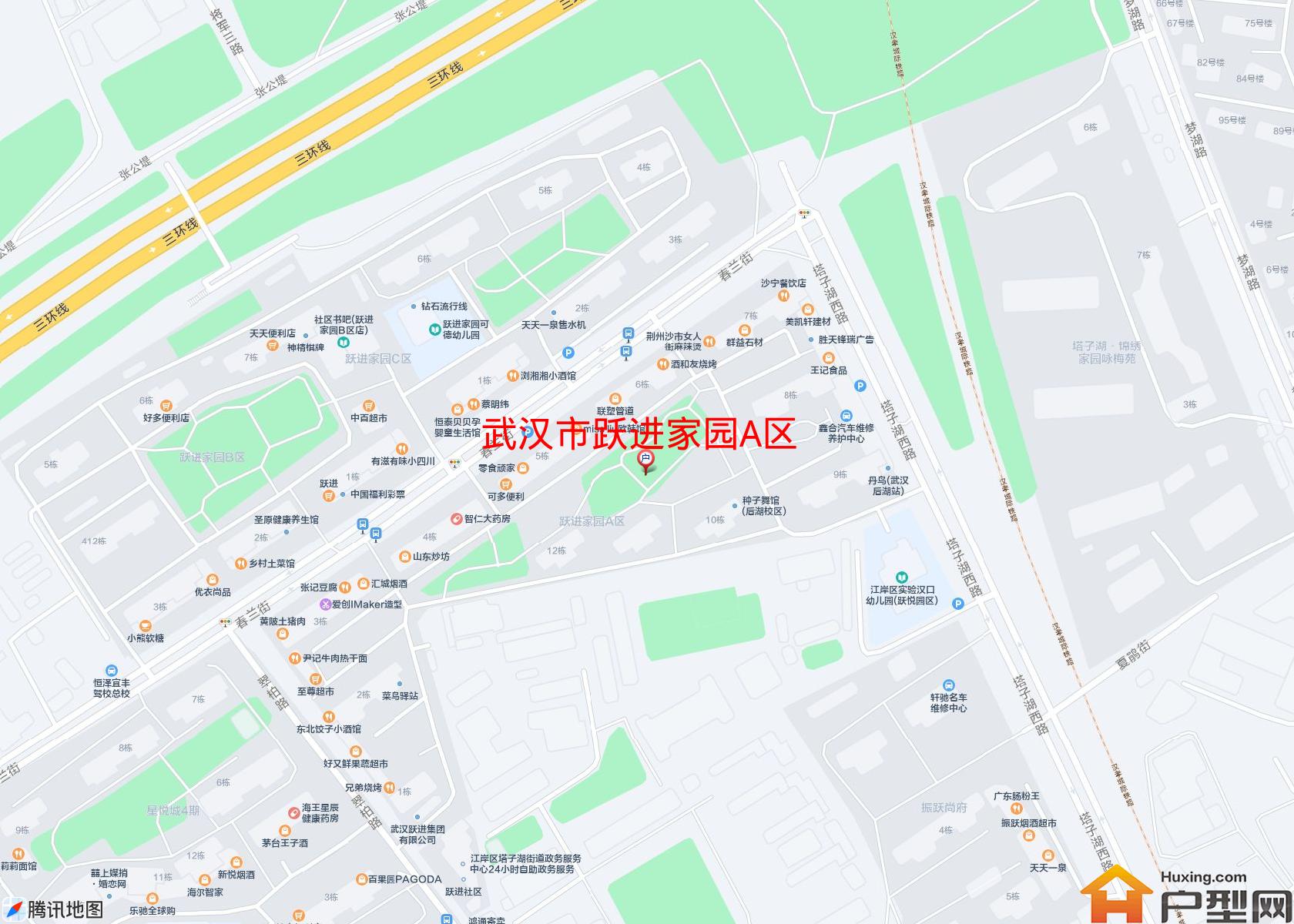 跃进家园A区小区 - 户型网