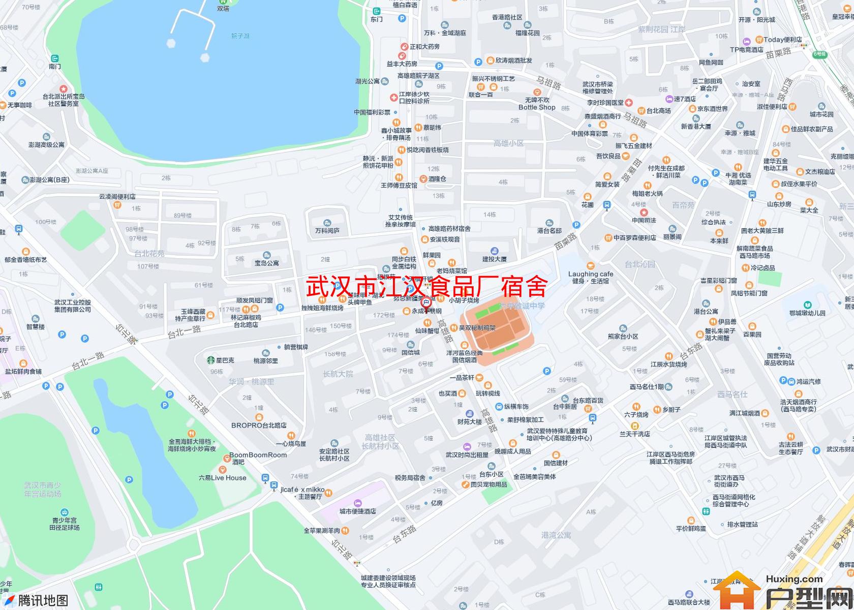 江汉食品厂宿舍小区 - 户型网