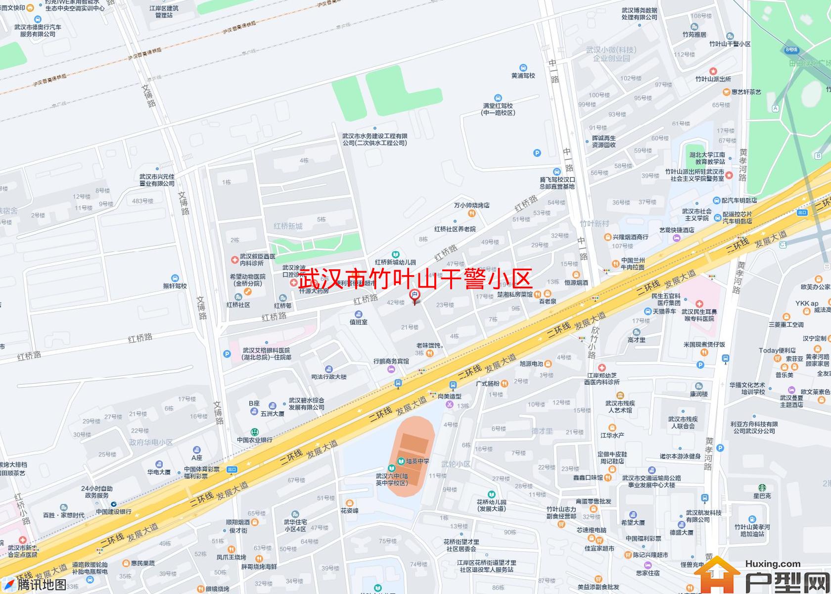 竹叶山干警小区小区 - 户型网