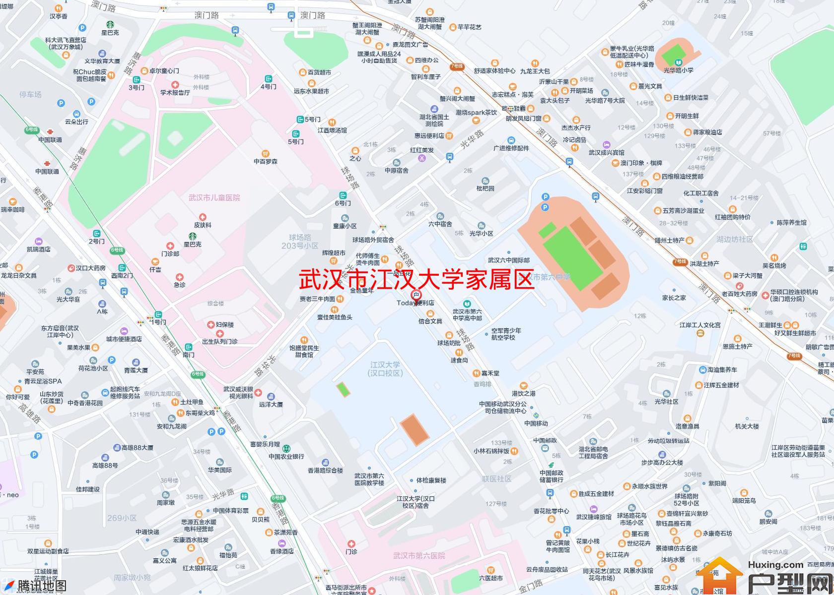 江汉大学家属区小区 - 户型网