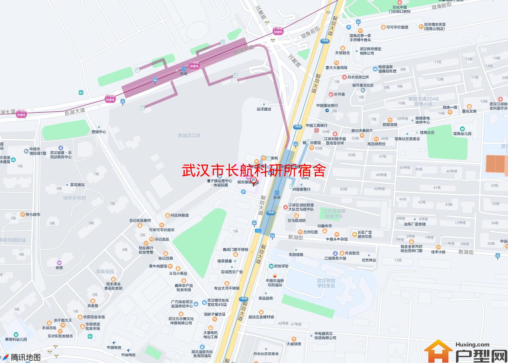 长航科研所宿舍小区 - 户型网