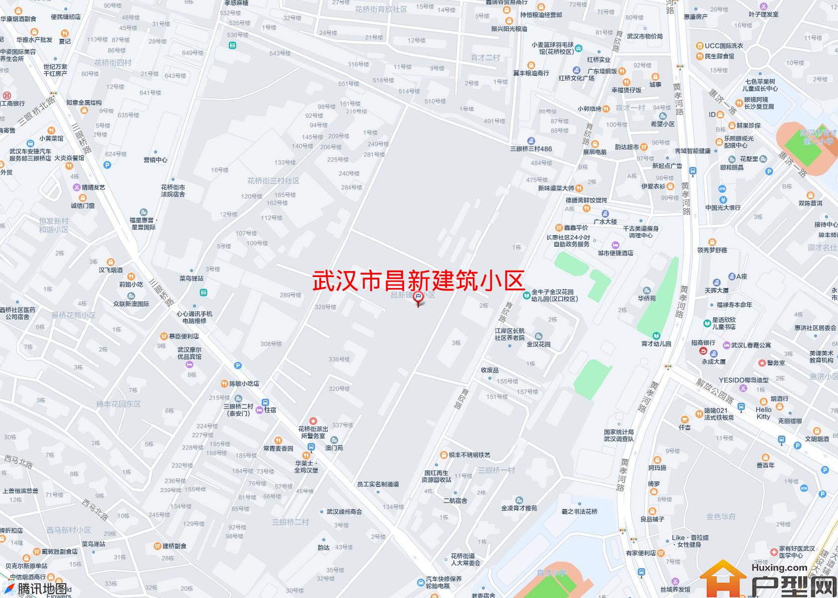 昌新建筑小区小区 - 户型网