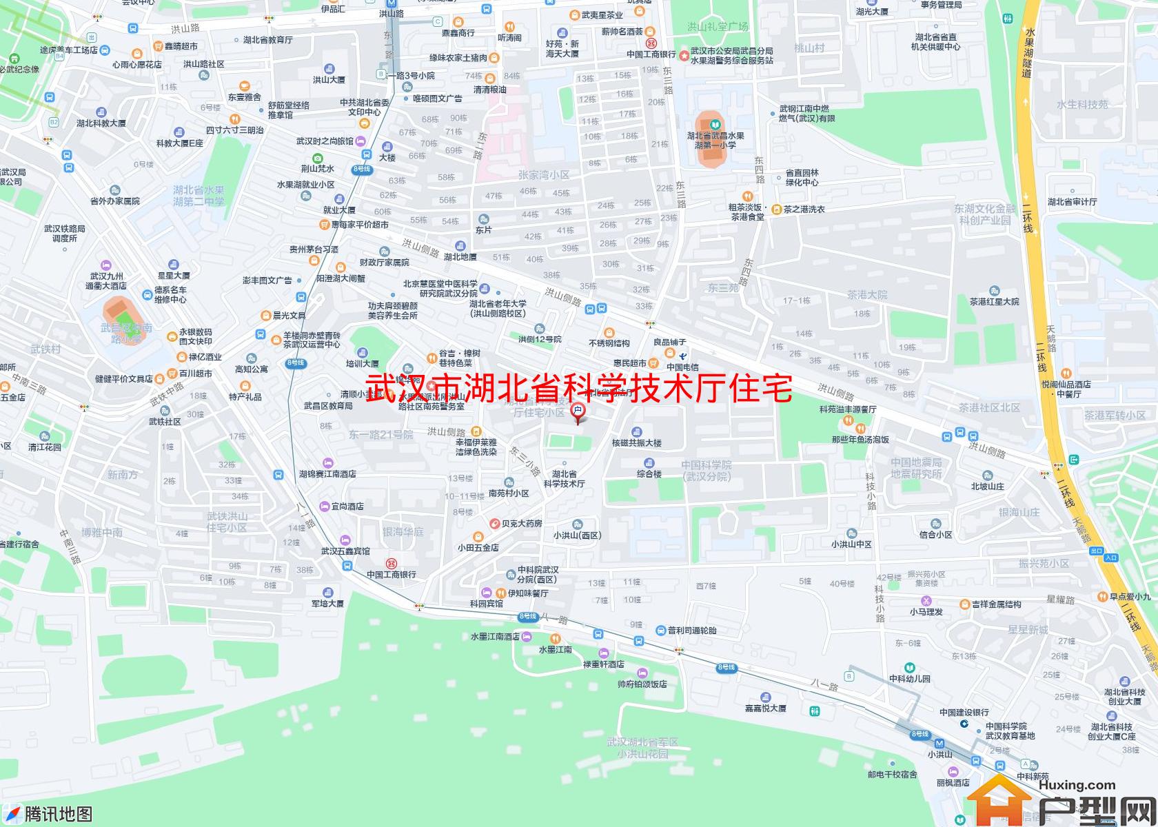 湖北省科学技术厅住宅小区小区 - 户型网