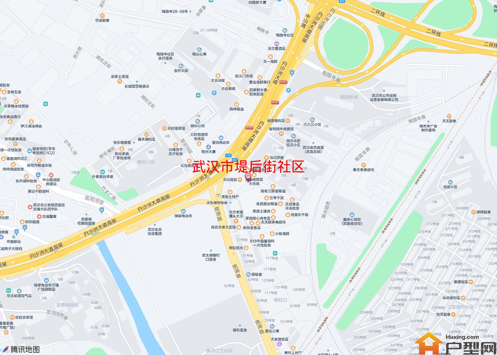 堤后街社区小区 - 户型网