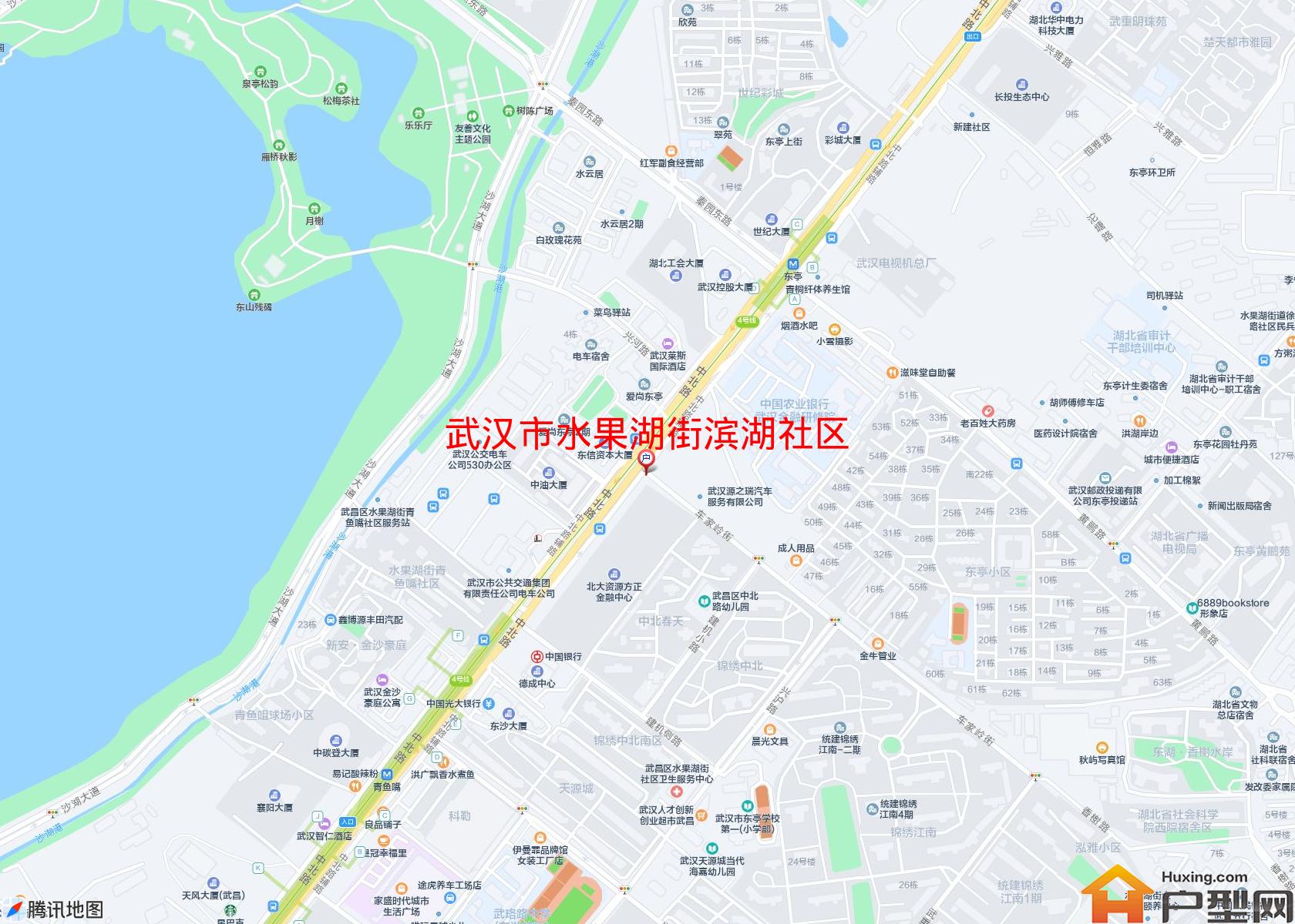 水果湖街滨湖社区小区 - 户型网