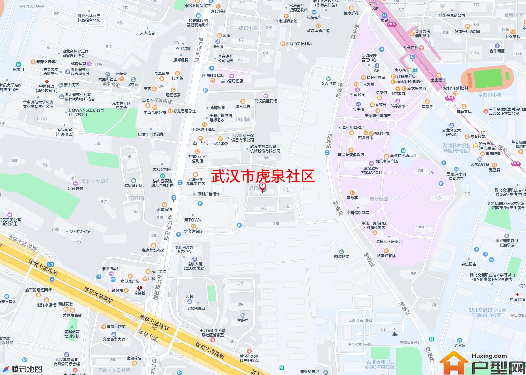虎泉社区小区 - 户型网