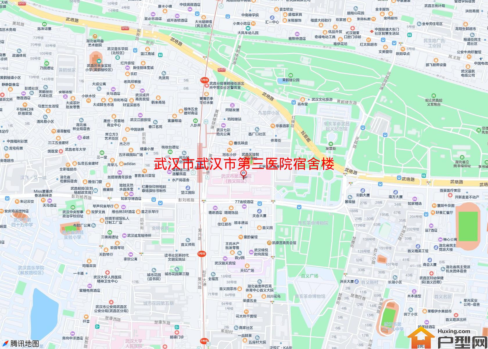 武汉市第三医院宿舍楼小区 - 户型网