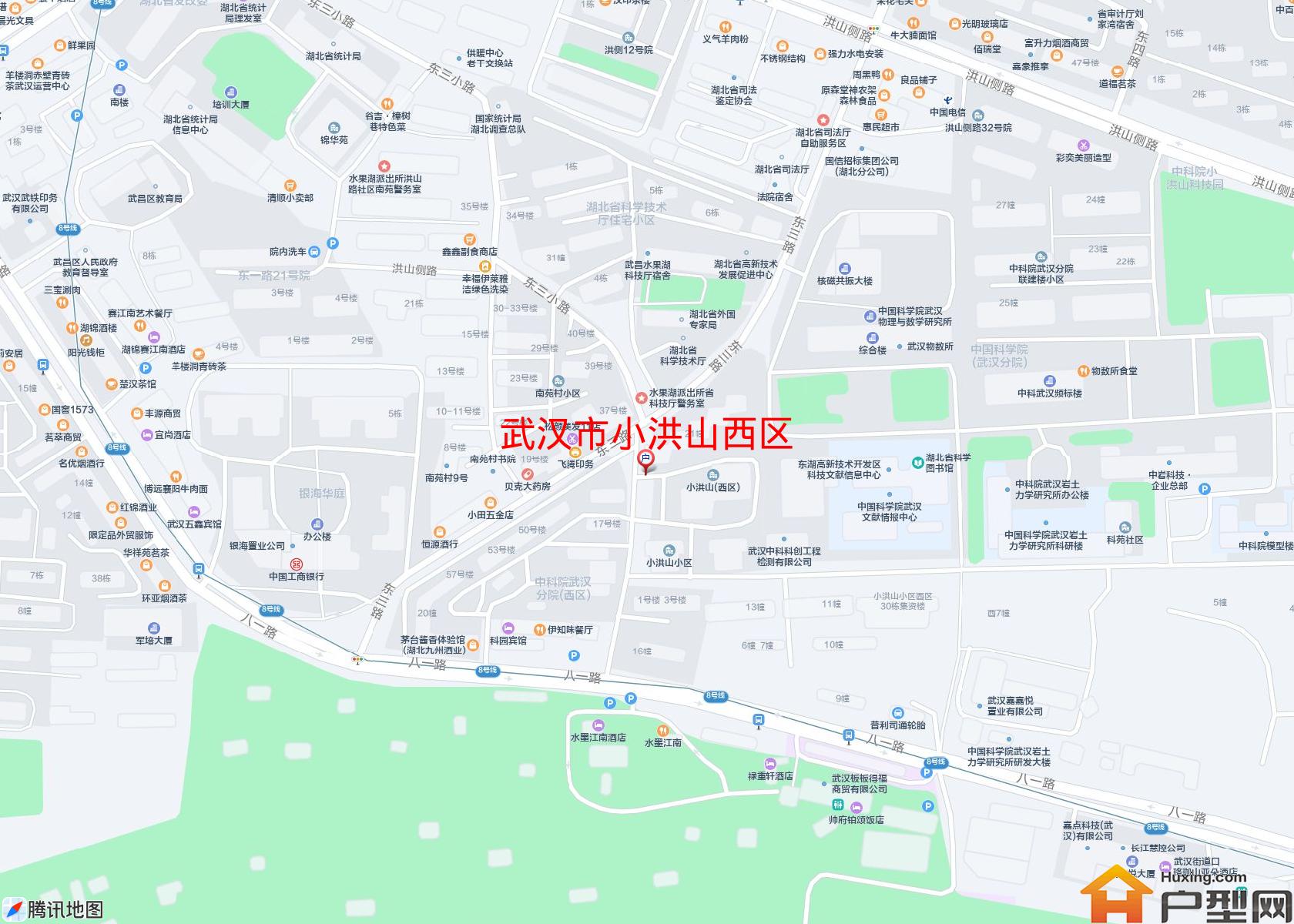 小洪山西区小区 - 户型网