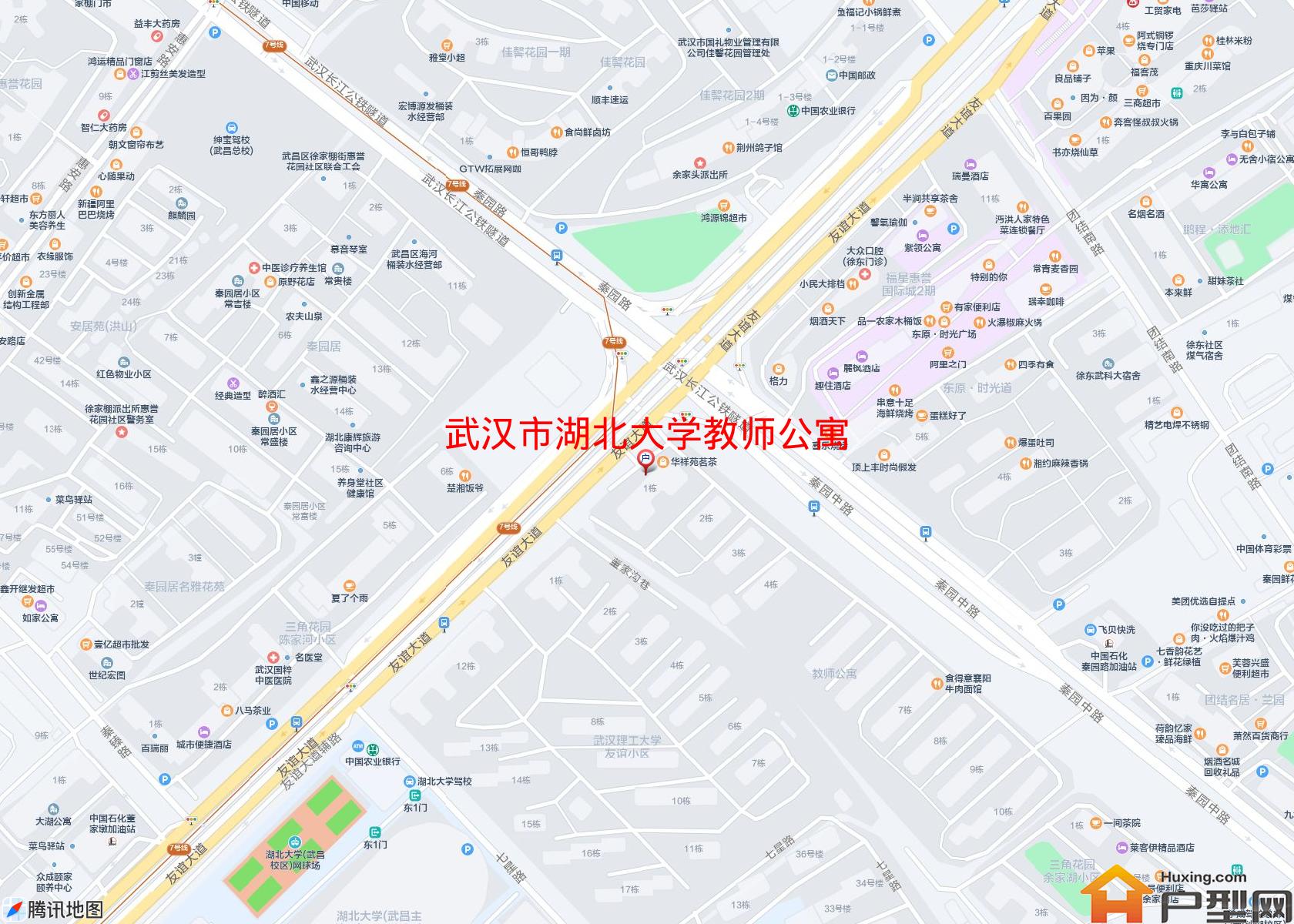 湖北大学教师公寓小区 - 户型网