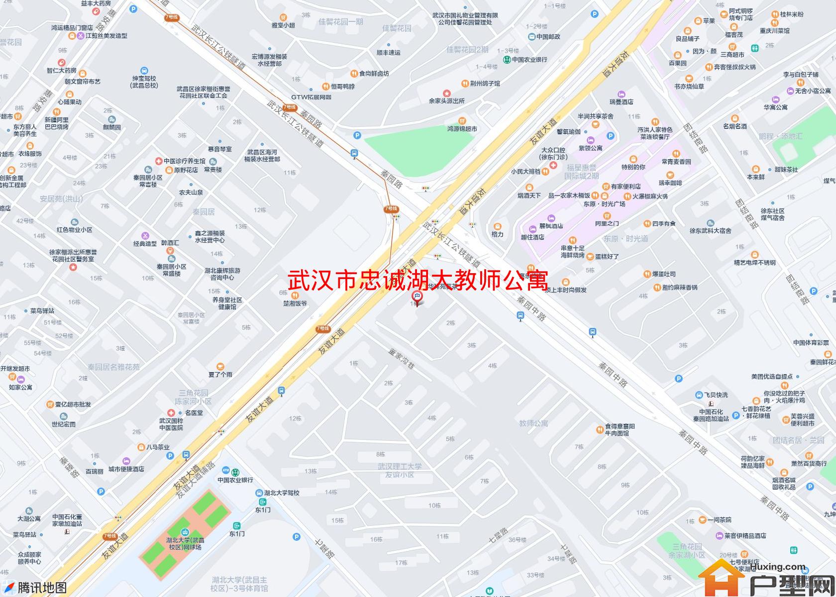 忠诚湖大教师公寓小区 - 户型网