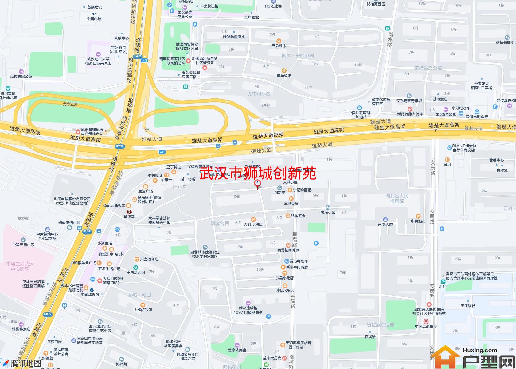 狮城创新苑小区 - 户型网