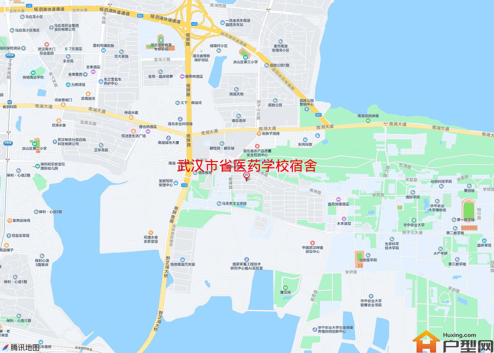 省医药学校宿舍小区 - 户型网