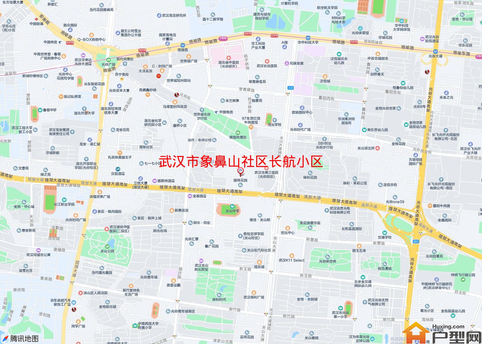 象鼻山社区长航小区小区 - 户型网