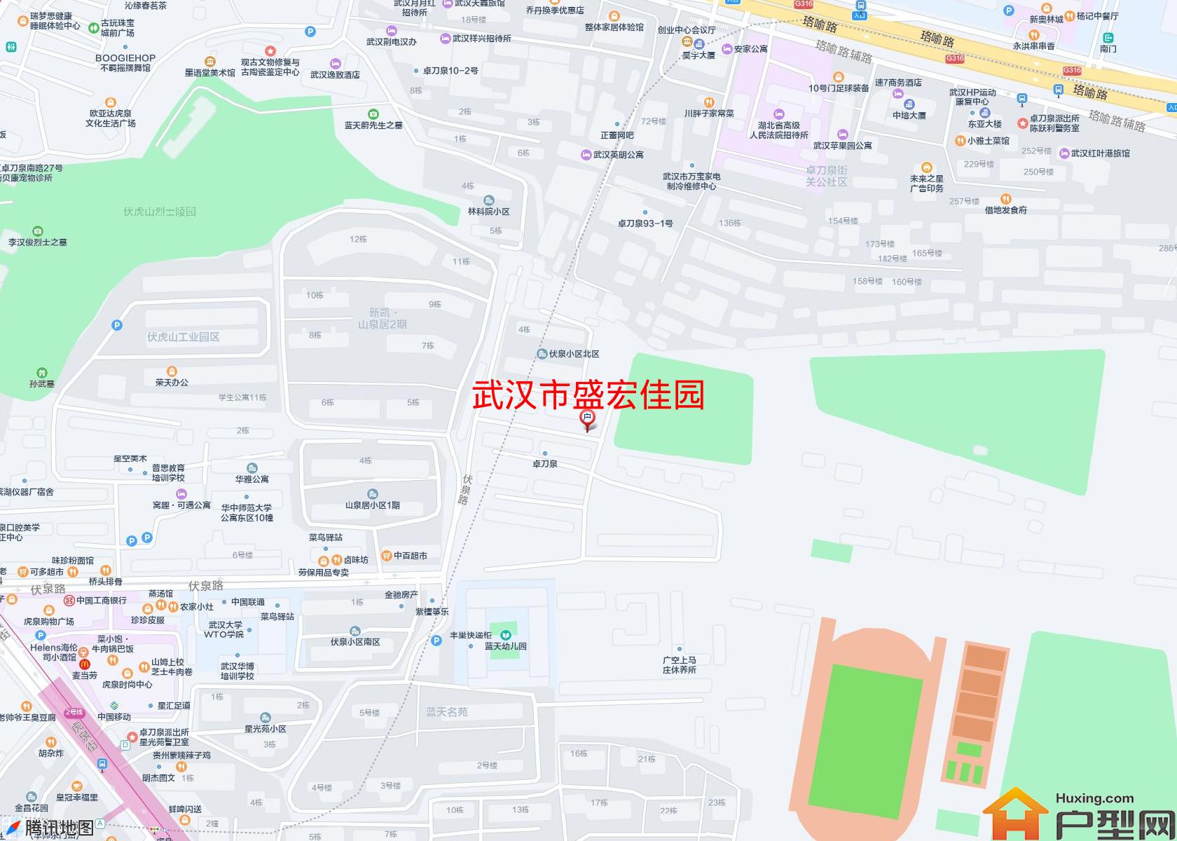 盛宏佳园小区 - 户型网
