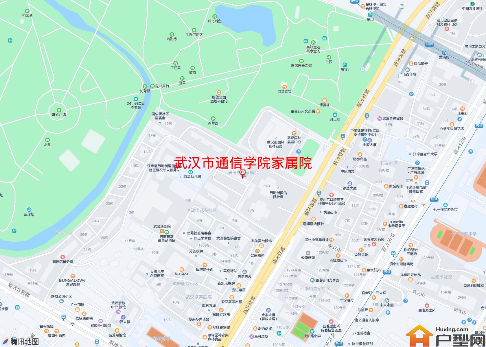 通信学院家属院小区 - 户型网