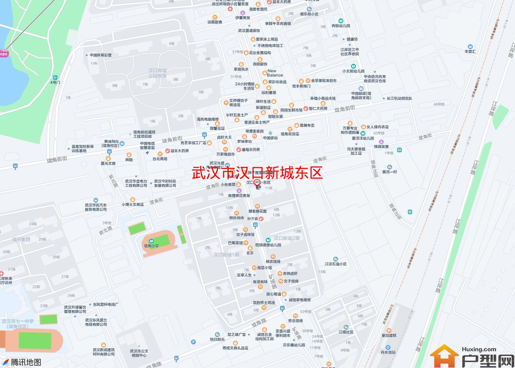 汉口新城东区小区 - 户型网