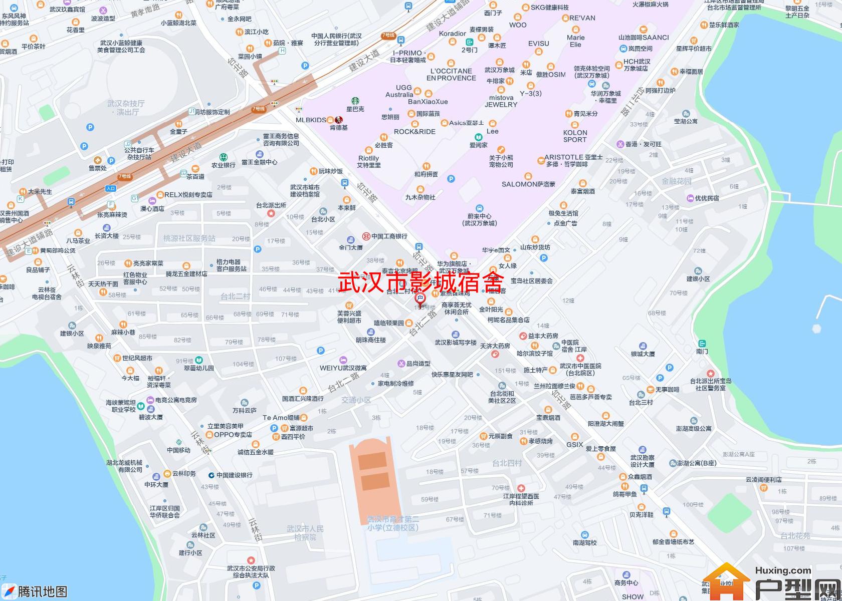 影城宿舍小区 - 户型网