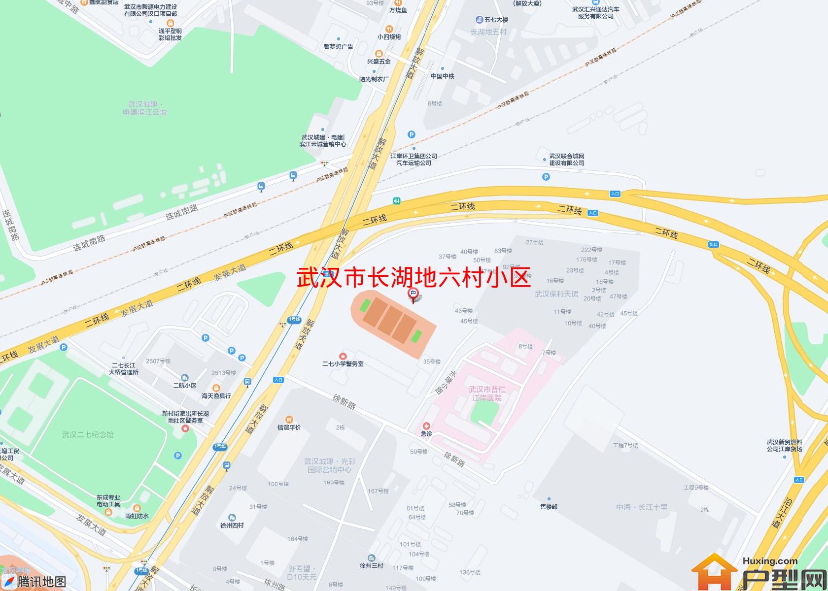 长湖地六村小区小区 - 户型网