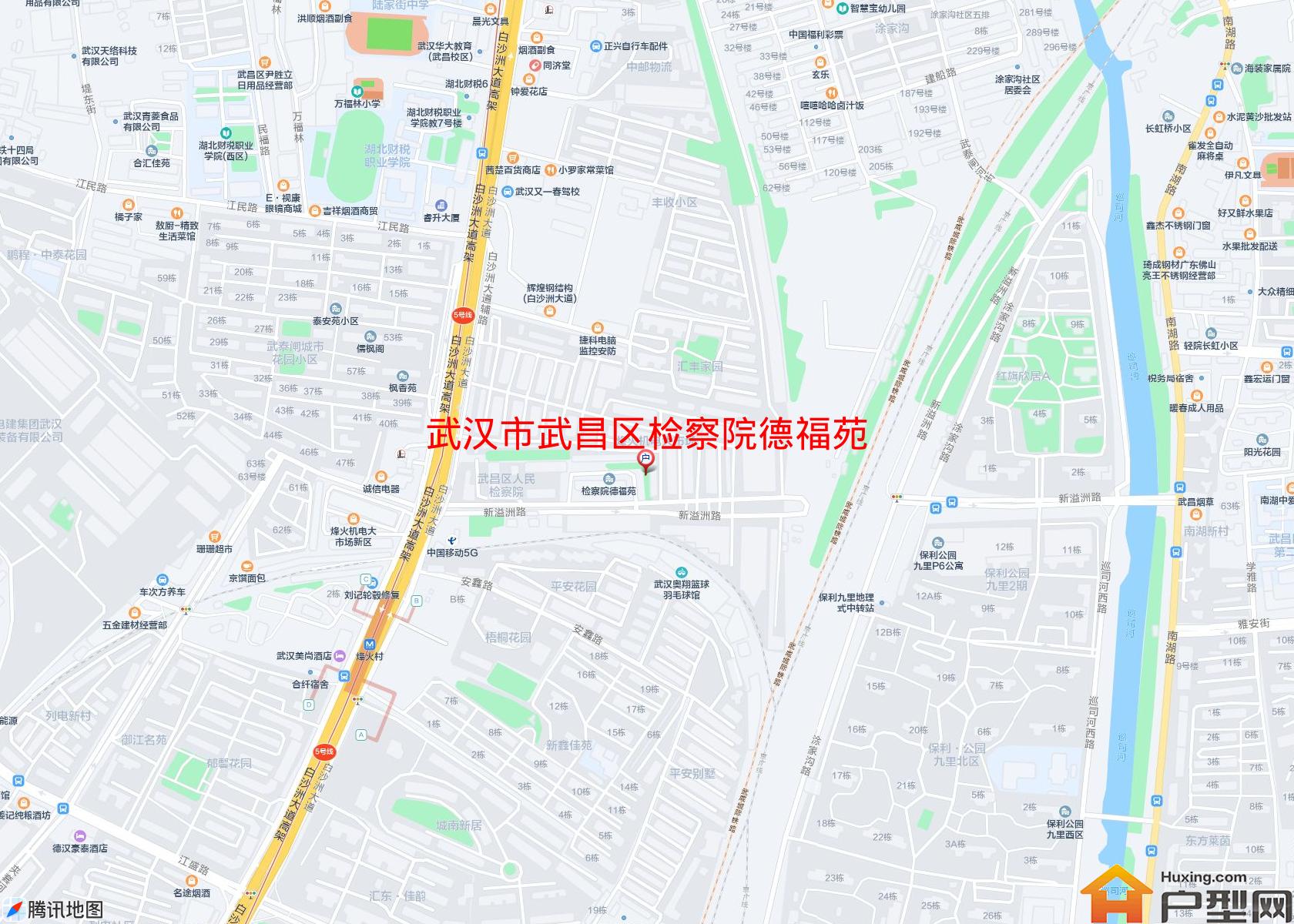 武昌区检察院德福苑小区 - 户型网