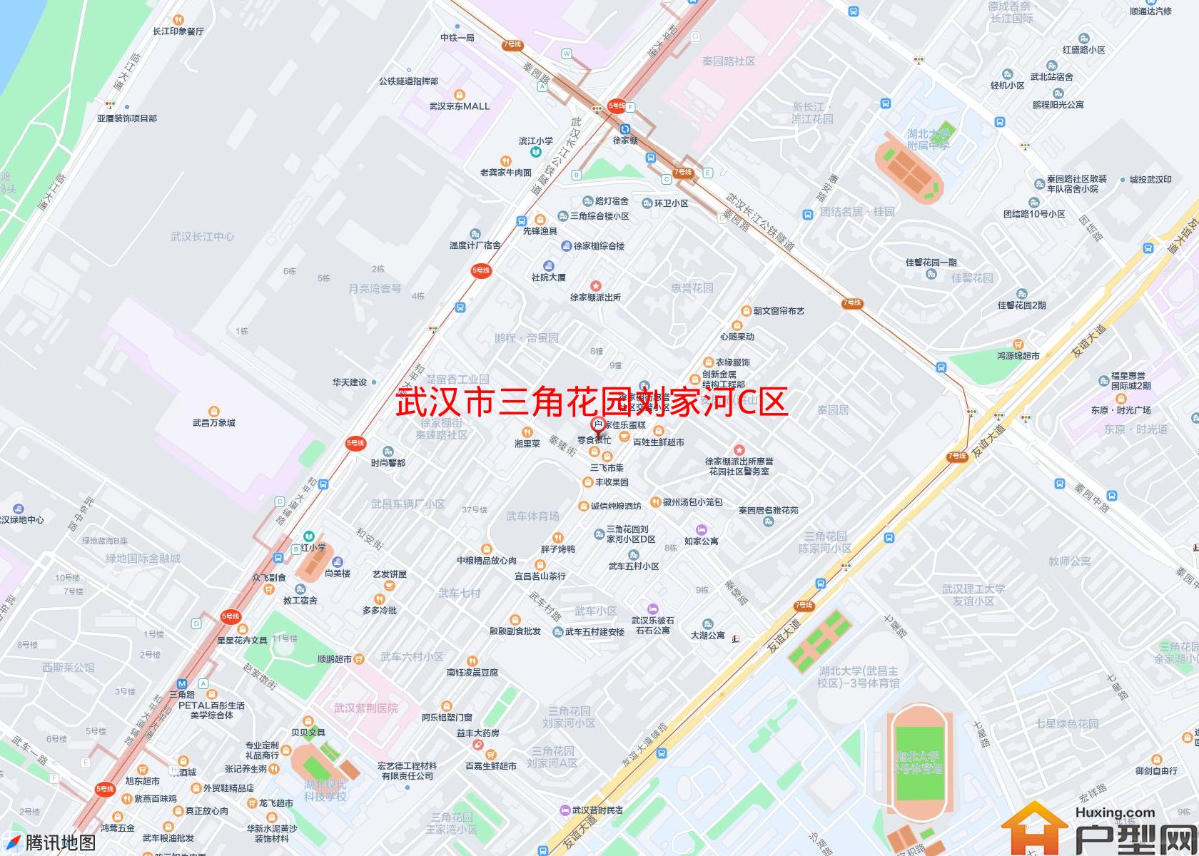 三角花园刘家河C区小区 - 户型网