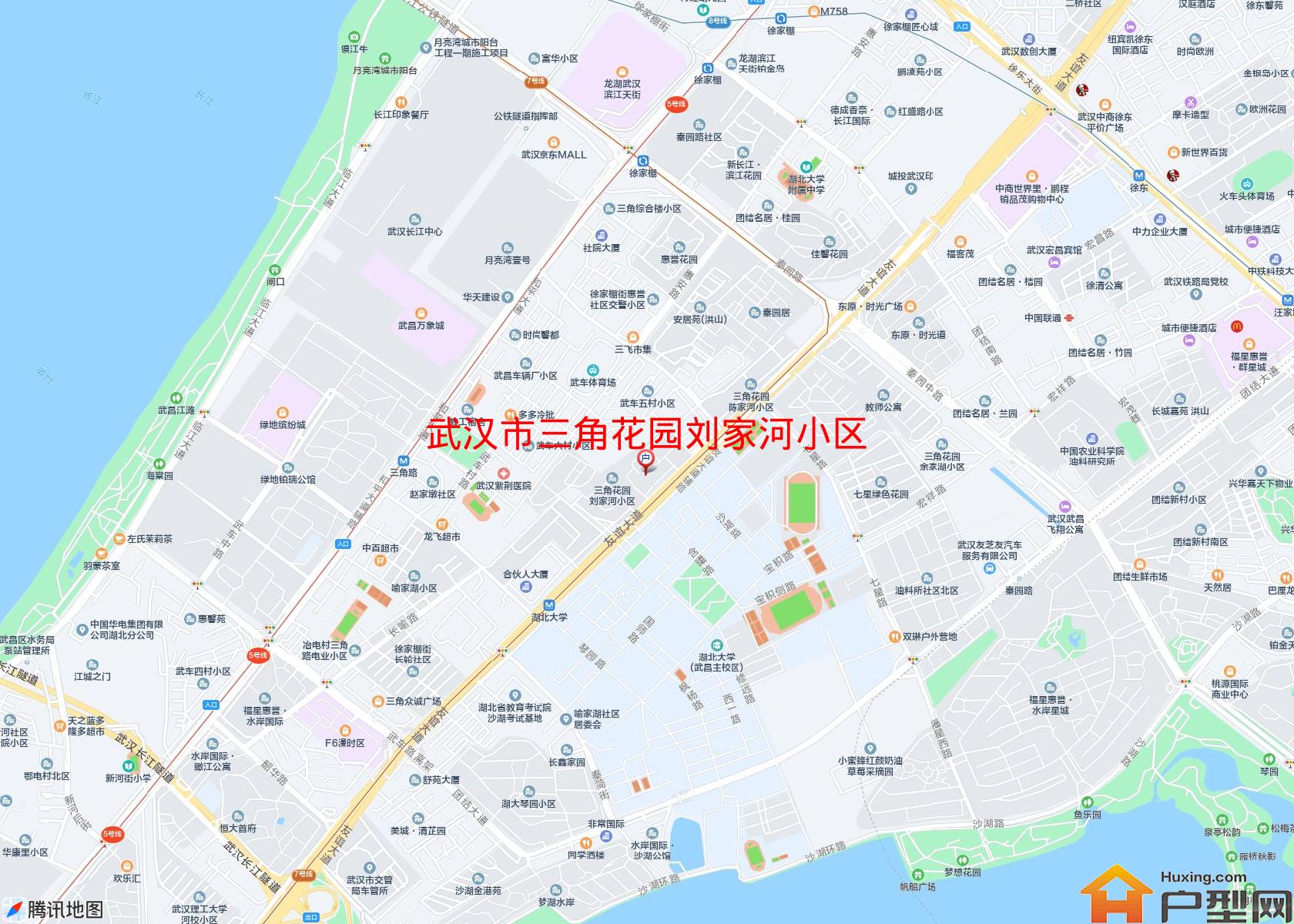 三角花园刘家河小区小区 - 户型网