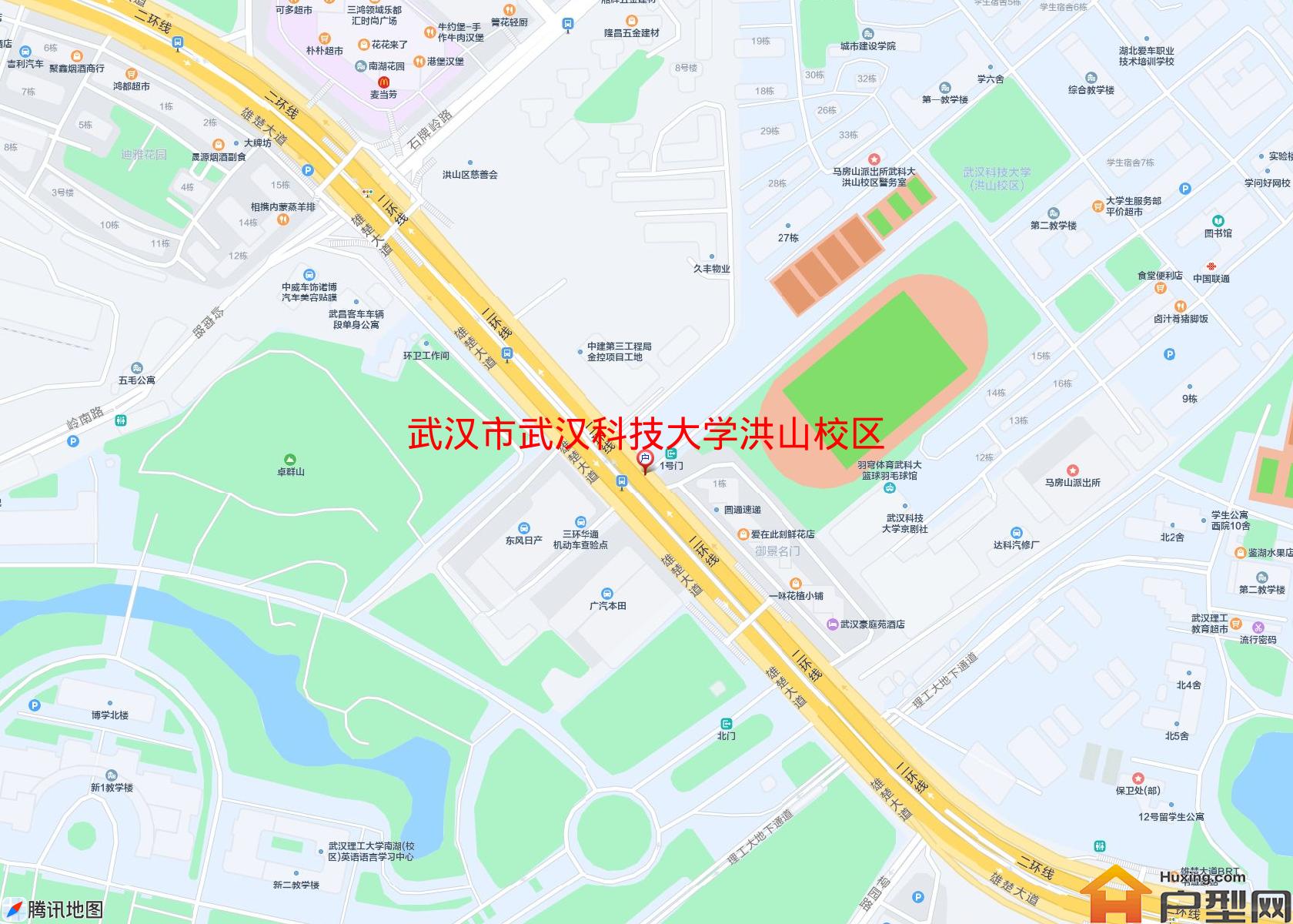 武汉科技大学洪山校区小区 - 户型网