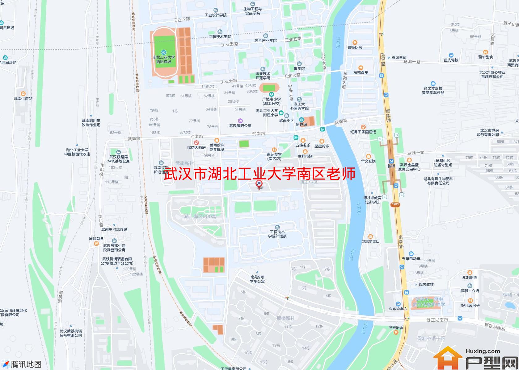 湖北工业大学南区老师小区小区 - 户型网