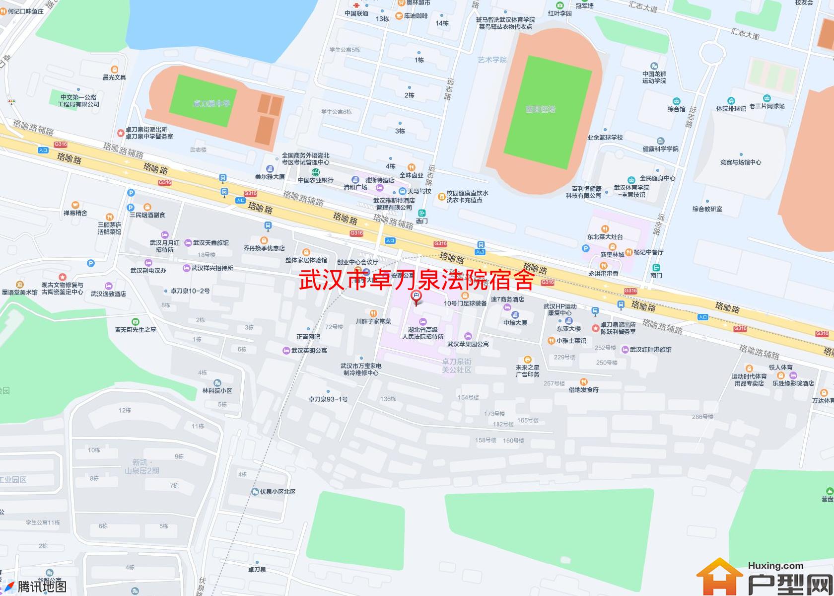 卓刀泉法院宿舍小区 - 户型网