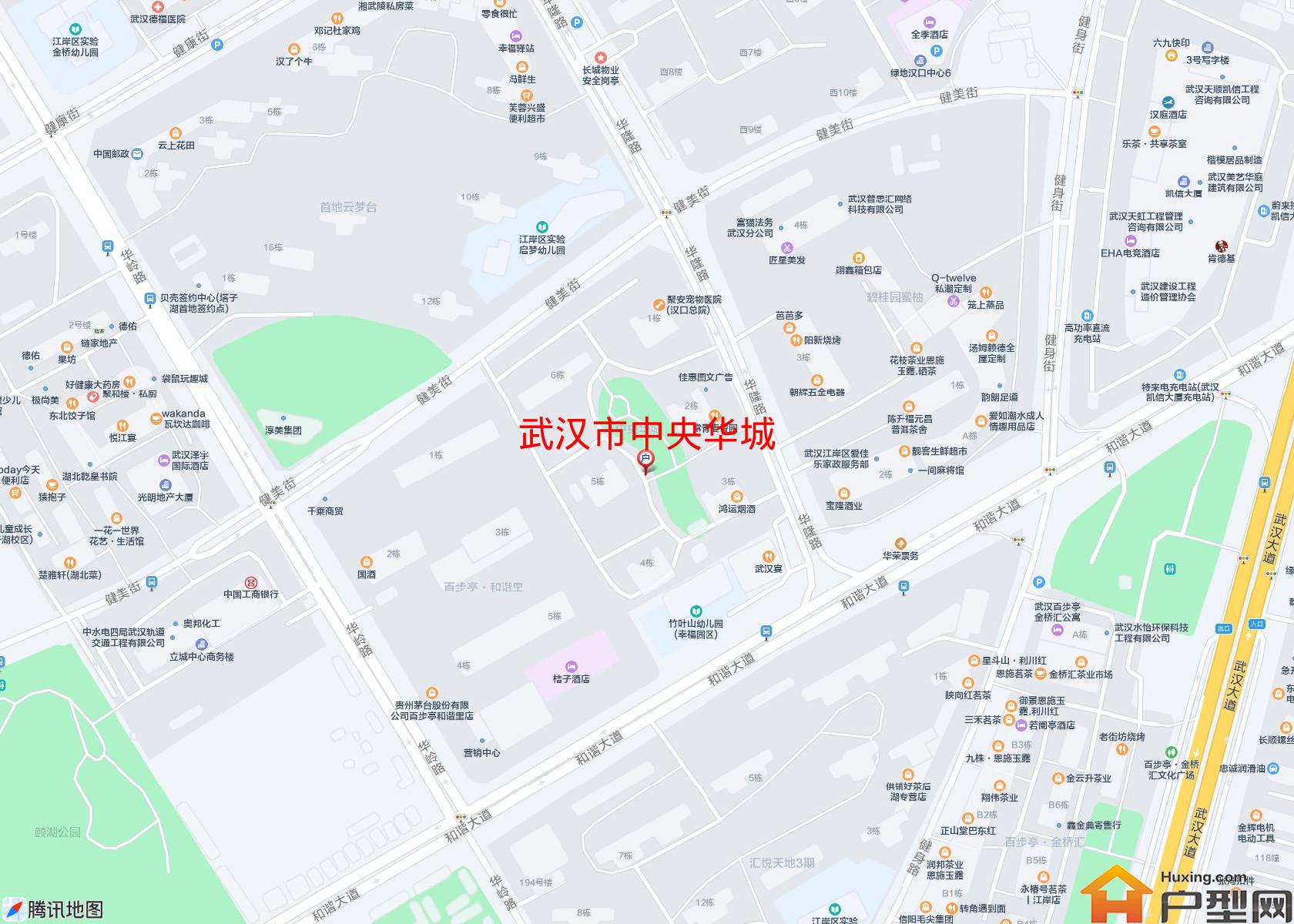 中央华城小区 - 户型网