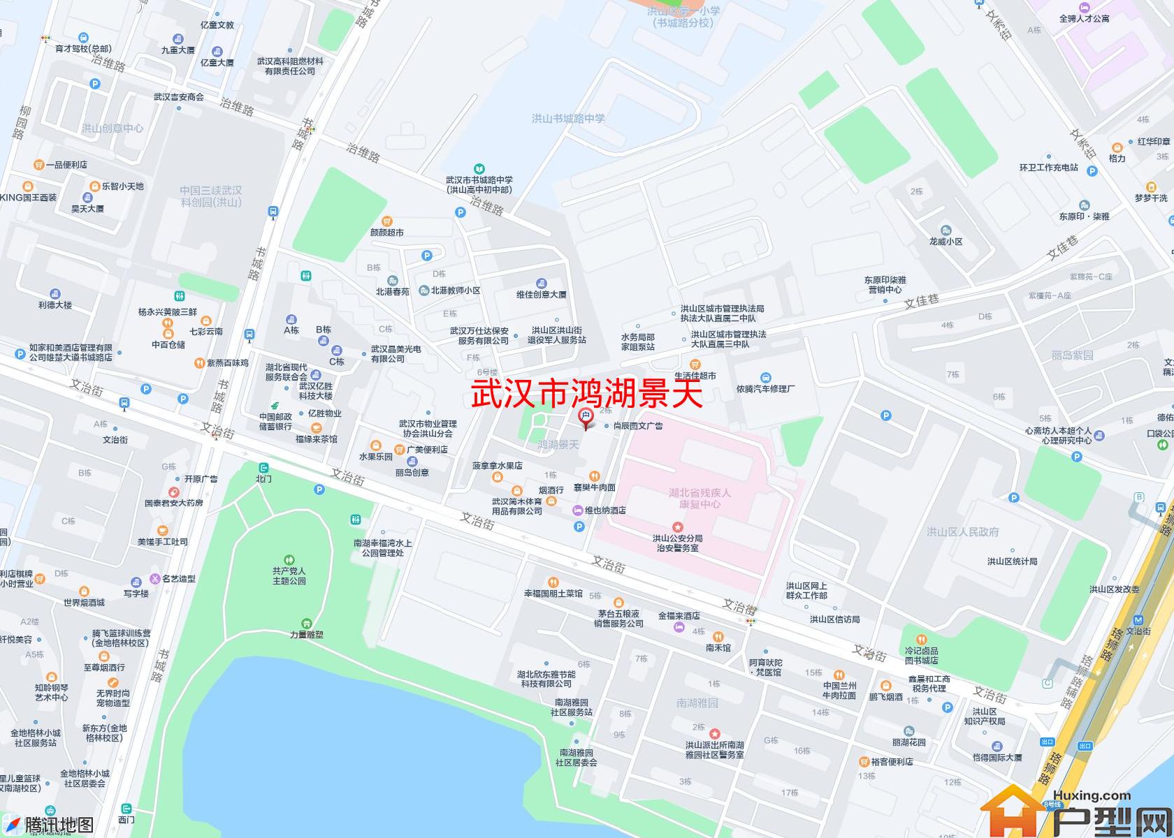 鸿湖景天小区 - 户型网