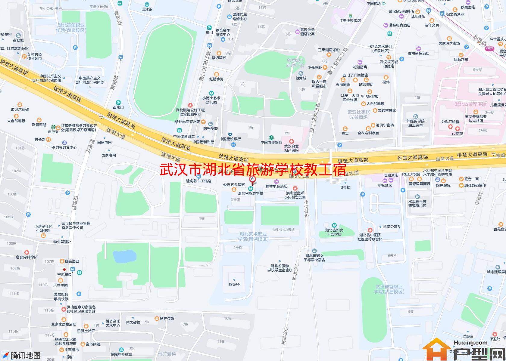 湖北省旅游学校教工宿舍小区 - 户型网