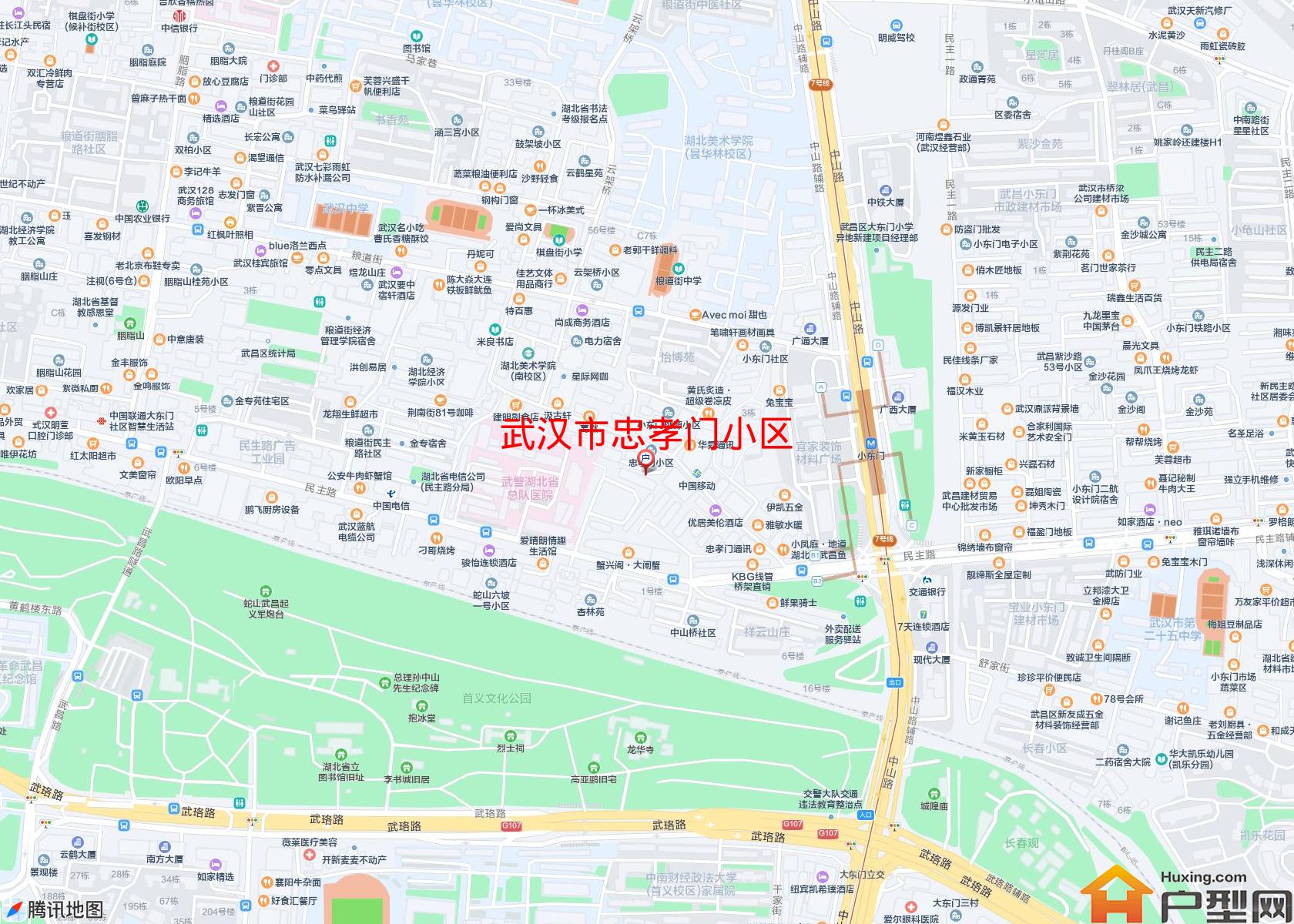 忠孝门小区小区 - 户型网