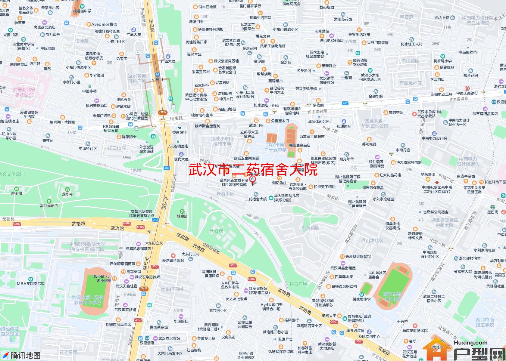 二药宿舍大院小区 - 户型网