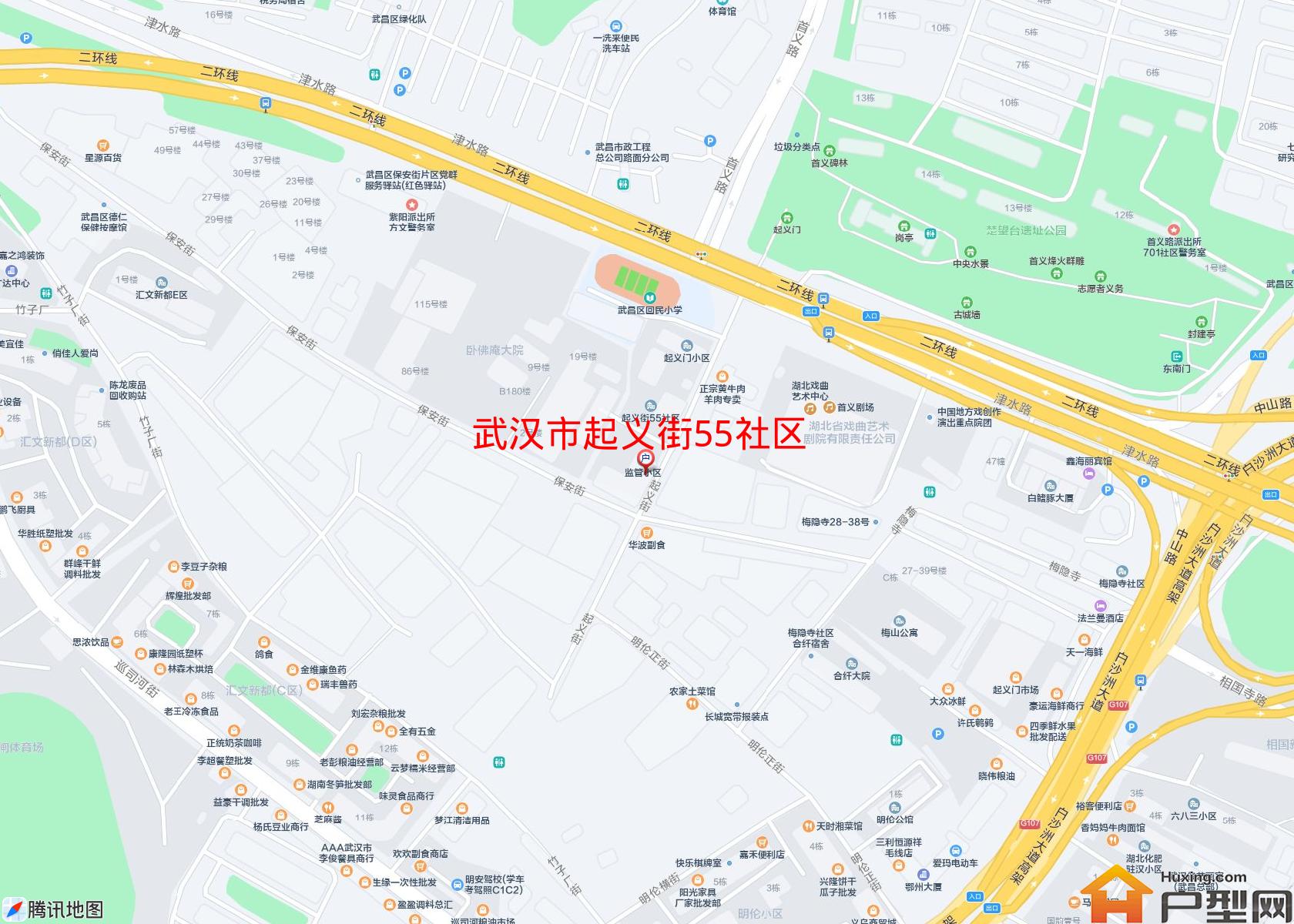 起义街55社区小区 - 户型网