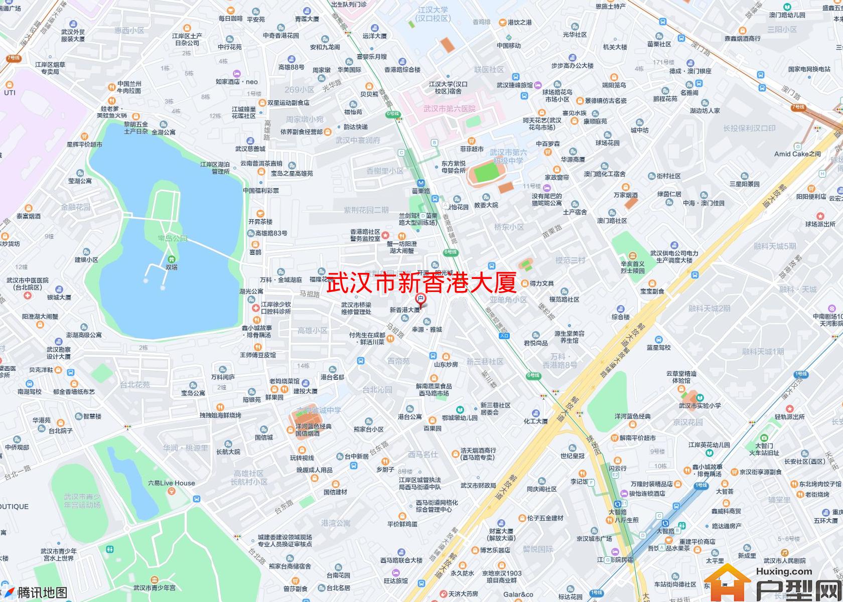 新香港大厦小区 - 户型网