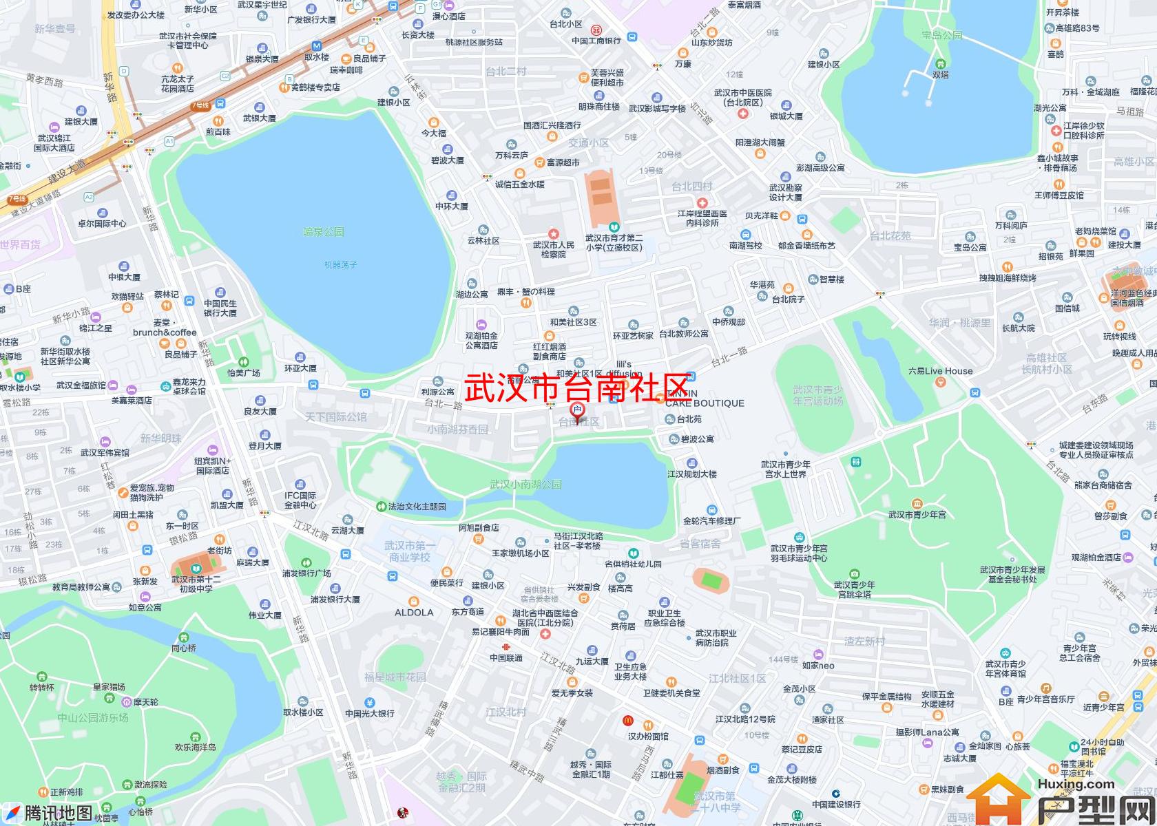 台南社区小区 - 户型网