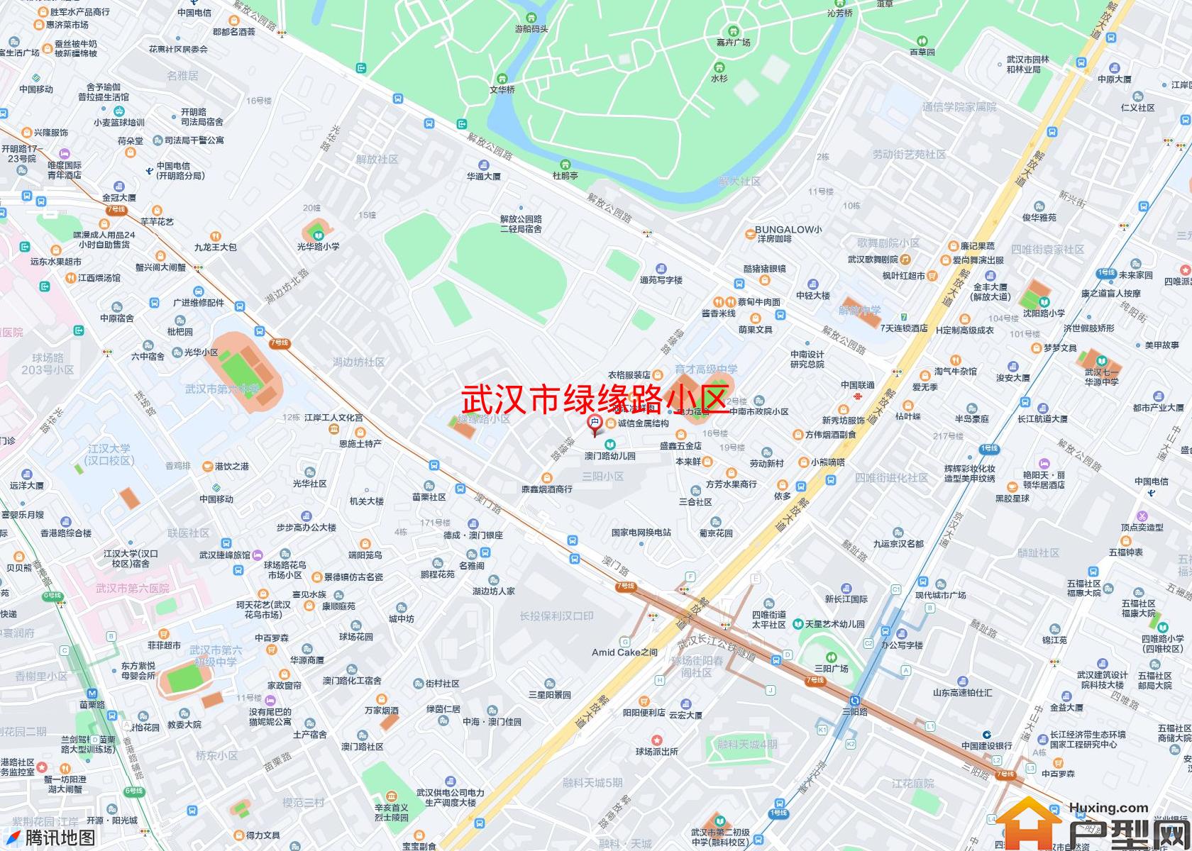 绿缘路小区小区 - 户型网