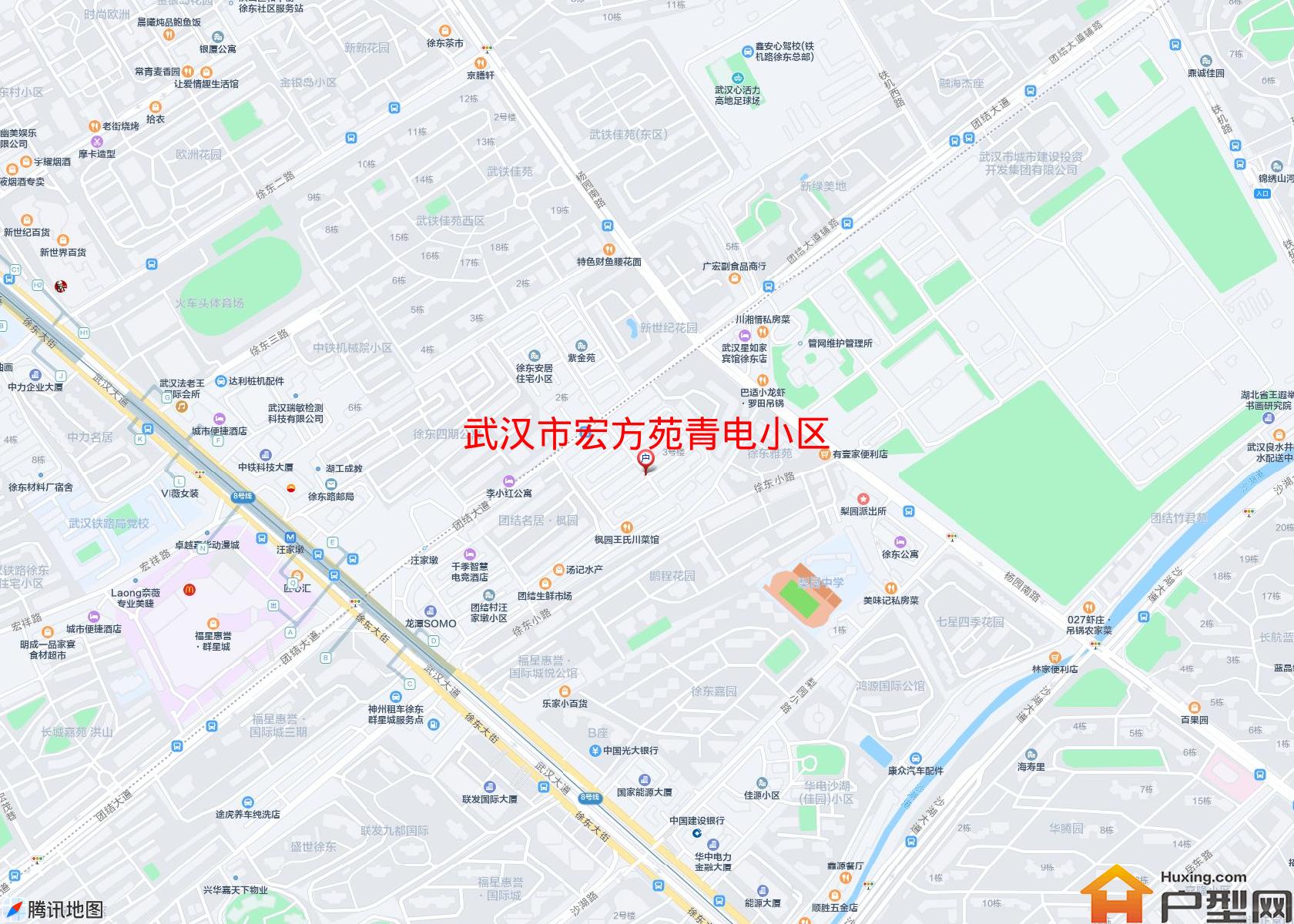 宏方苑青电小区小区 - 户型网