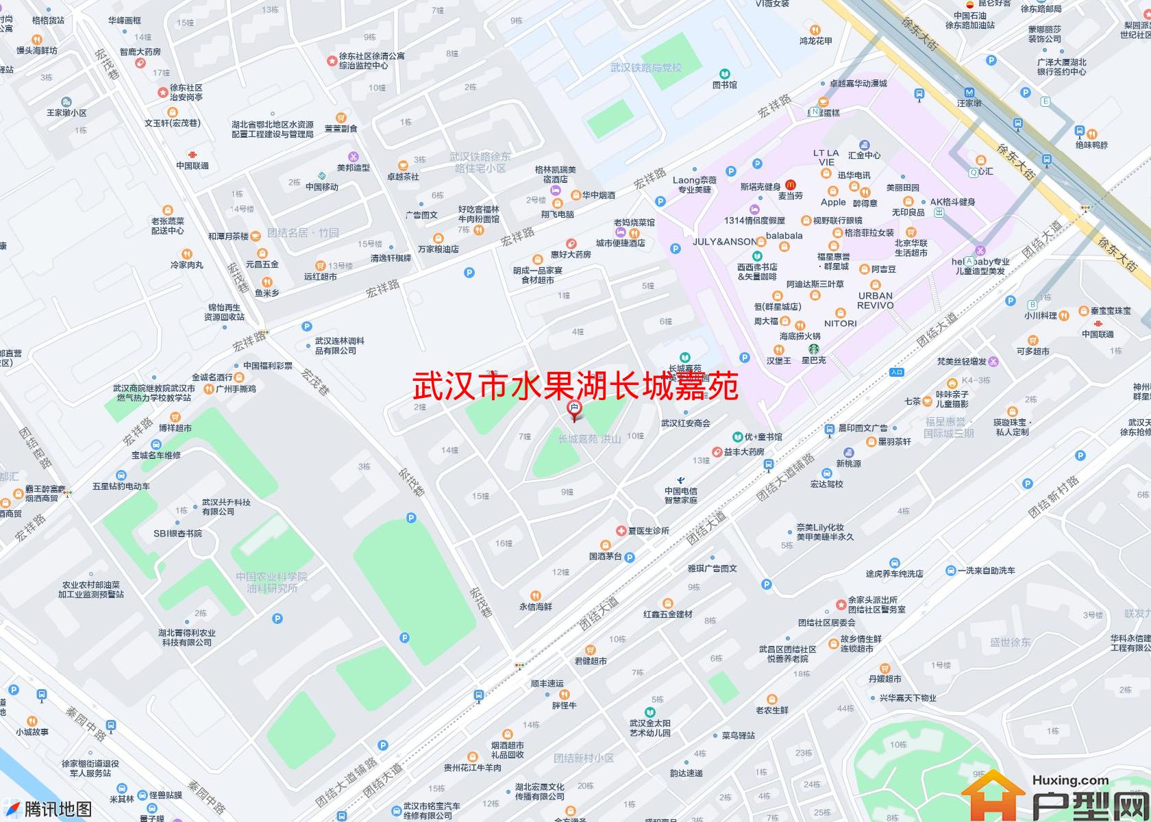 水果湖长城嘉苑小区 - 户型网