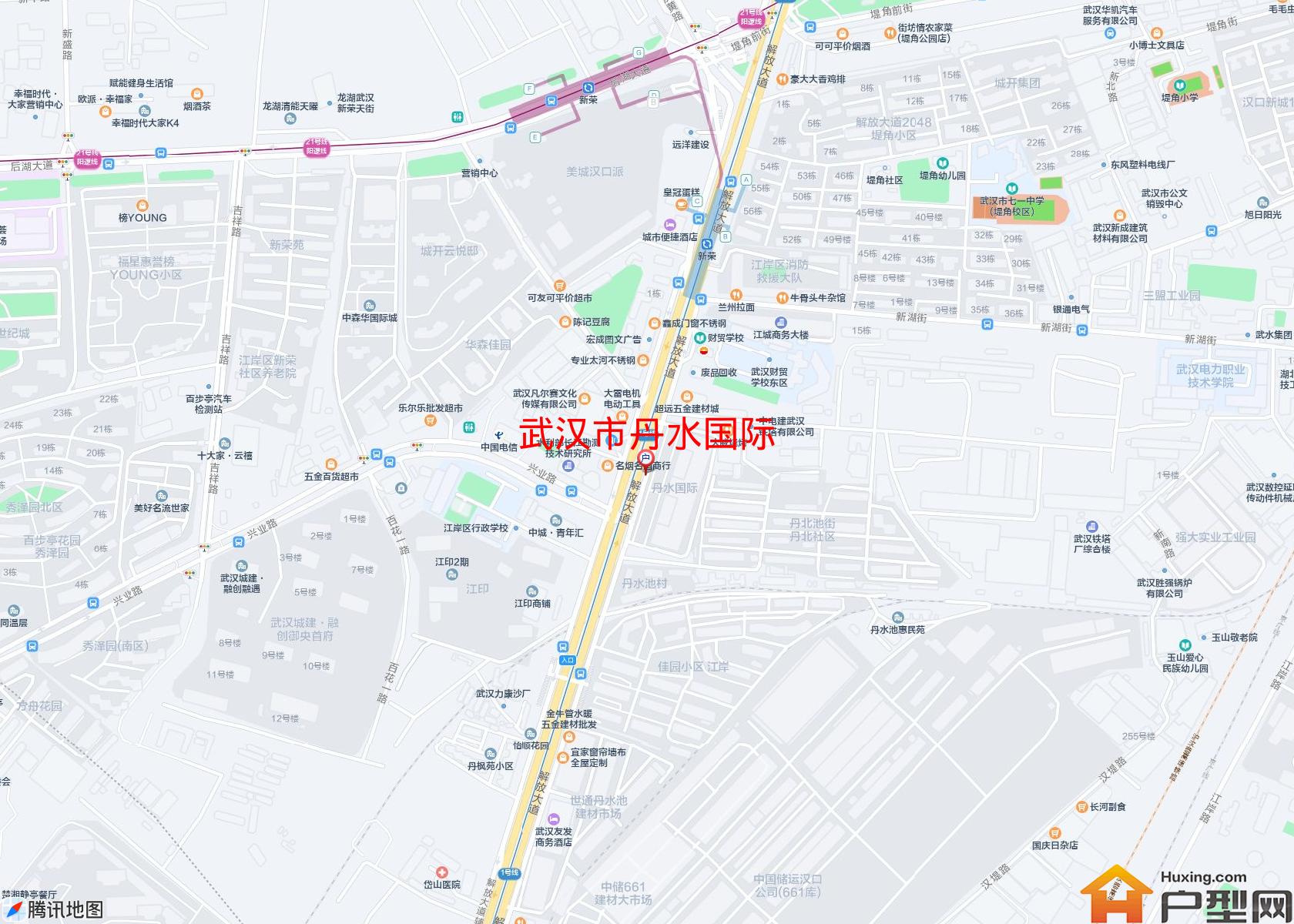 丹水国际小区 - 户型网