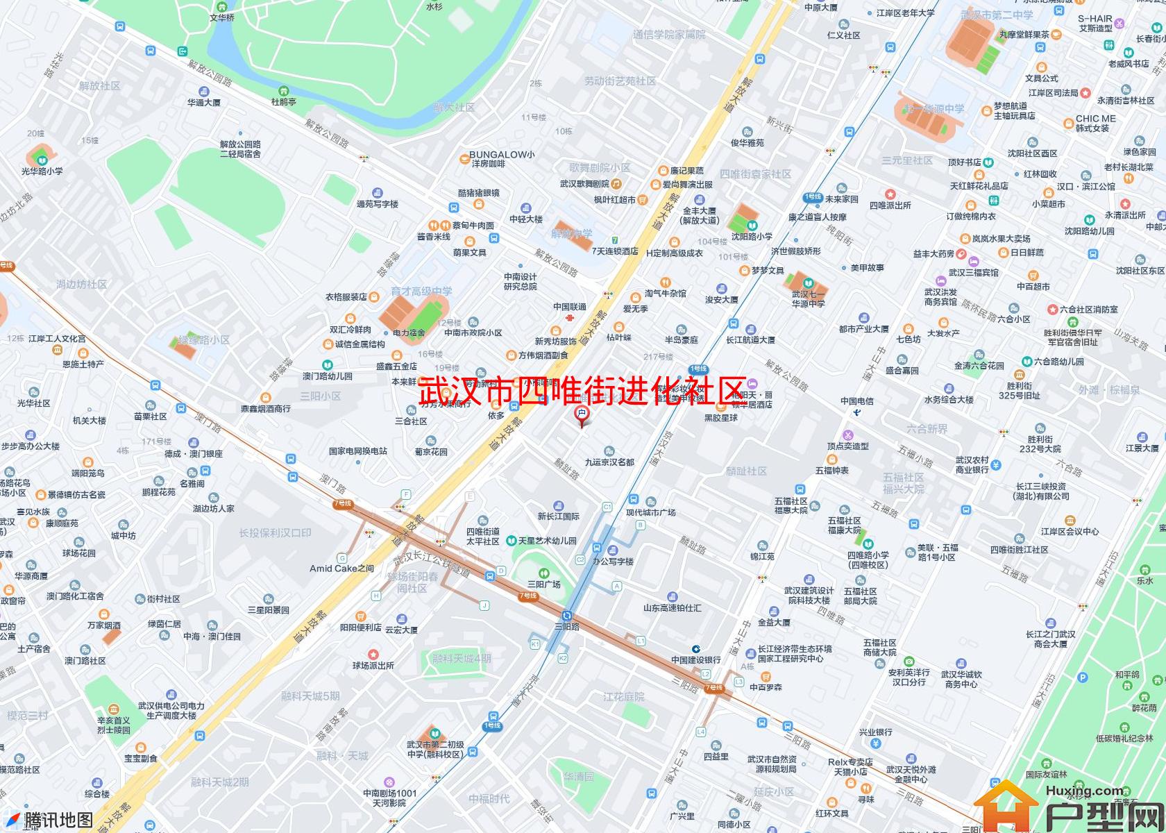 四唯街进化社区小区 - 户型网