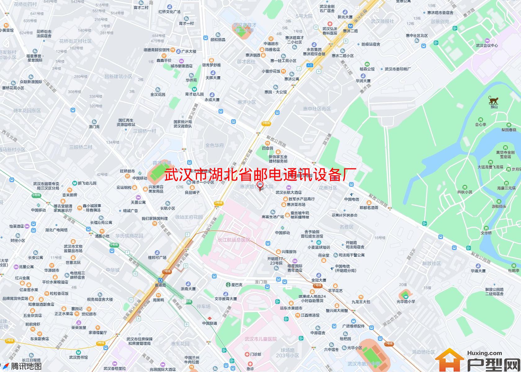 湖北省邮电通讯设备厂宿舍小区 - 户型网