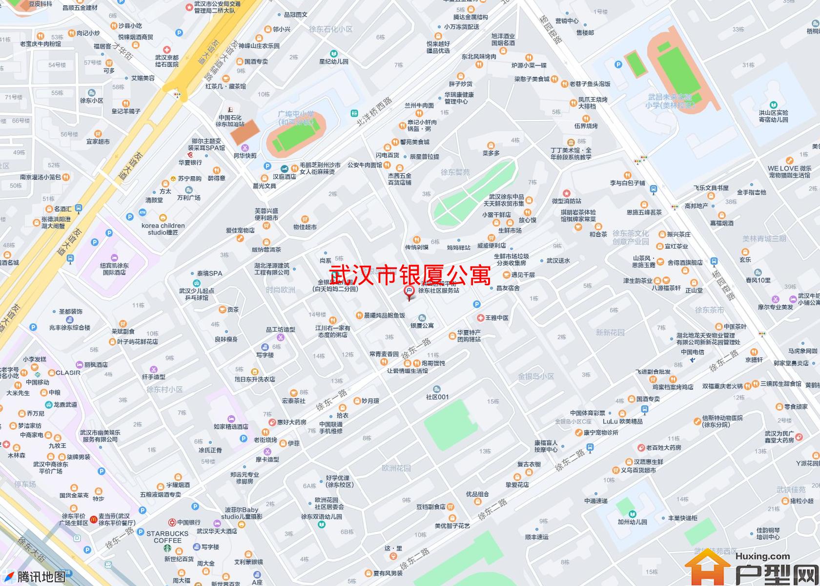 银厦公寓小区 - 户型网